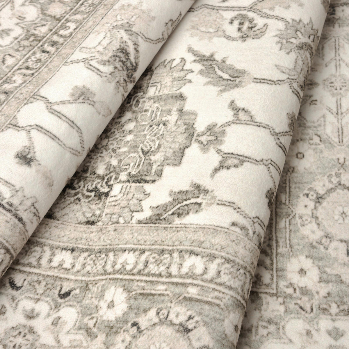FLACHWEBETEPPICH 160/230 cm LIVING-CLASSIC Beige, Perlmutt  - Beige/Perlmutt, Design, Kunststoff/Textil (160/230cm) - Lindorug