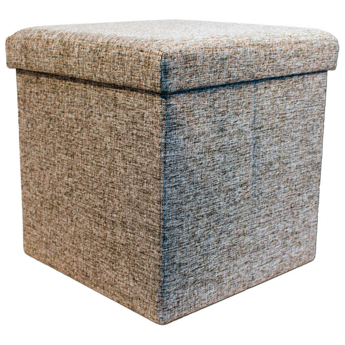 SITZWÜRFEL Struktur Grau  - Grau, Basics, Textil (38/38/38cm) - Echtwerk