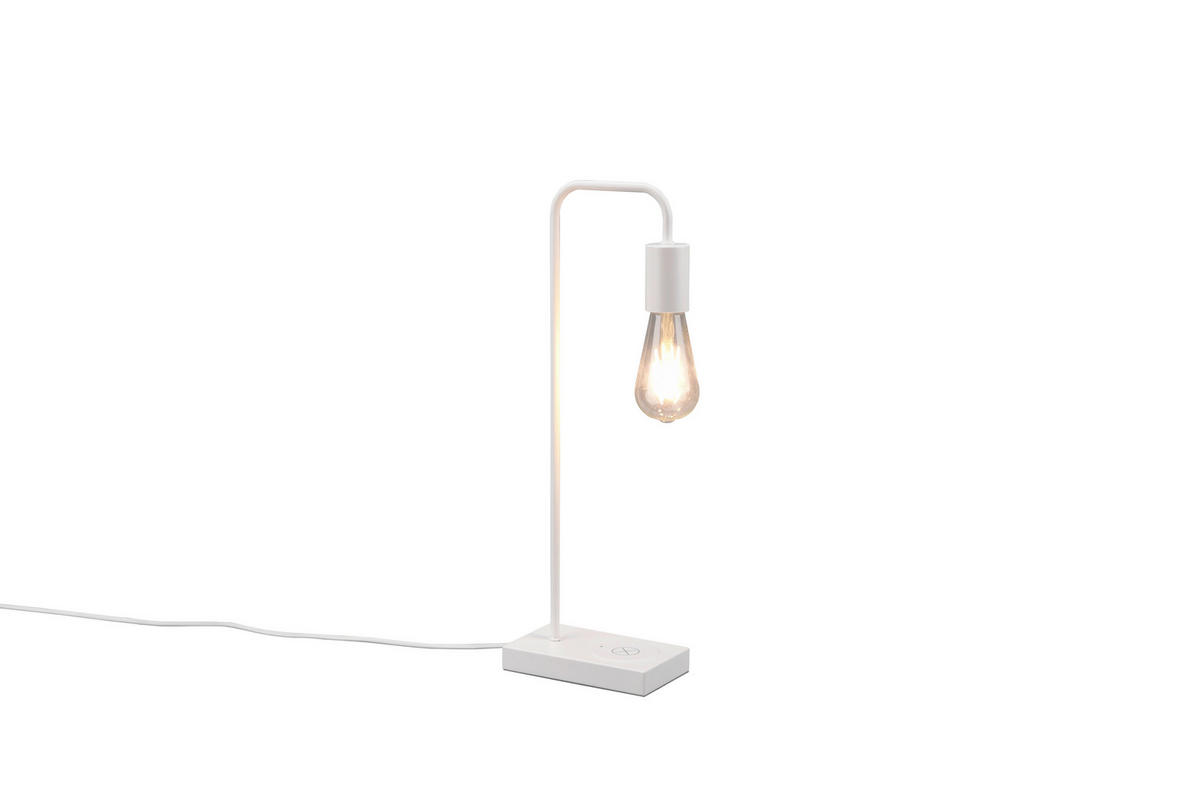 BORDSLAMPA Milla   - vit, Basics, metall (51/10/18,7cm)