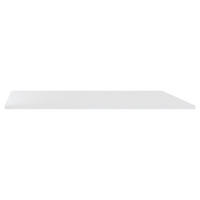 OBERPLATTE - Weiss Hochglanz, Konventionell, Holzwerkstoff (91/1,6/42cm) - Hom`in