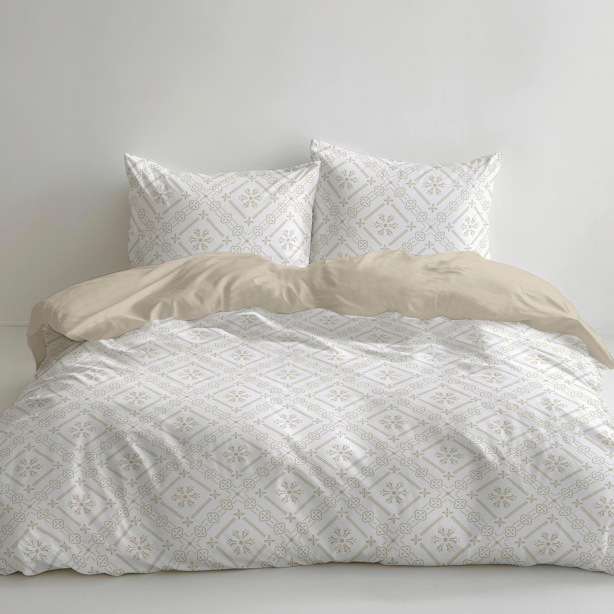 BETTWÄSCHE Renforcé 200/200 cm  - Beige, Design, Textil (200/200cm) - Florella