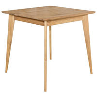 ÉTKEZŐASZTAL - tölgyfa színű, Design, fa (80/80/76cm) - Carryhome