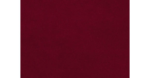 HOCKER in Textil Bordeaux  - Bordeaux/Schwarz, Design, Textil/Metall (122/46/72cm) - Dieter Knoll