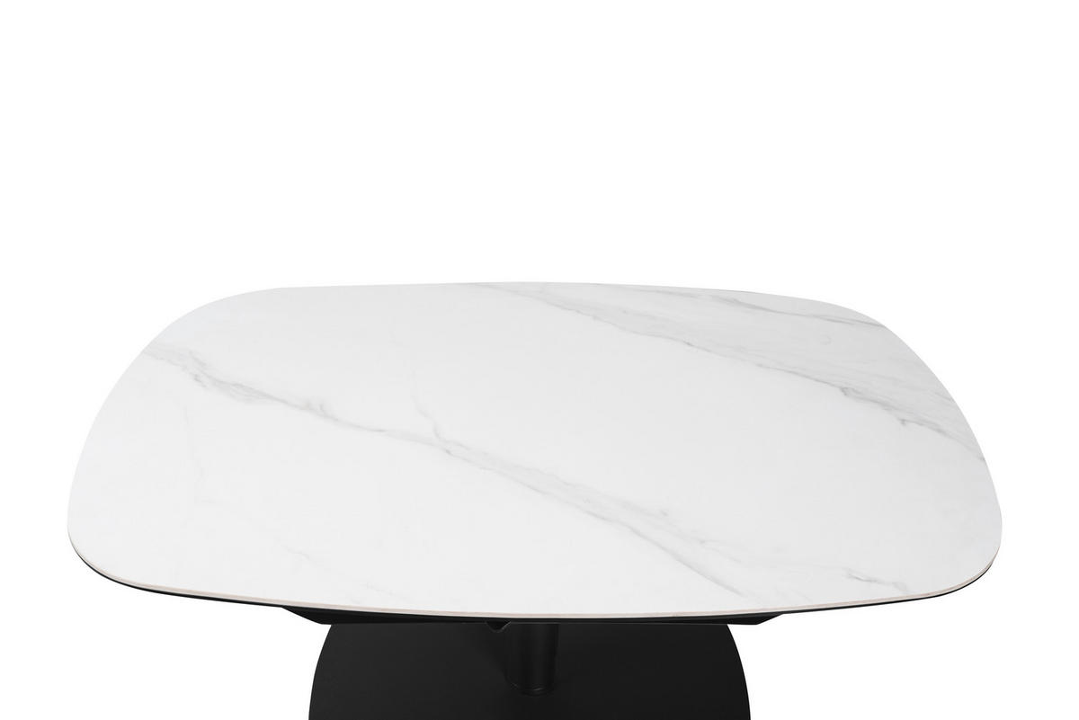 COUCHTISCH ESG 110/70/50-75 cm rechteckig Anthrazit, Weiß  - Anthrazit/Weiß, Design, Glas/Keramik (110/70/50-75cm) - Dieter Knoll