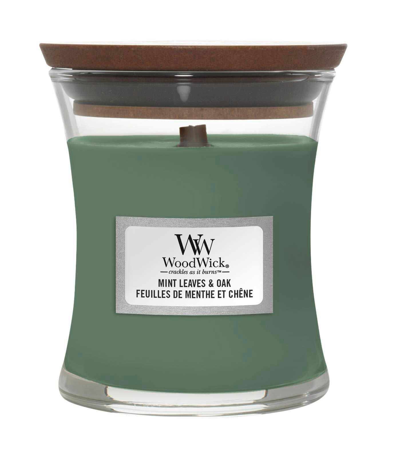 SVIJEĆA MIRISNA - Basics, staklo/drvo (7/7/8cm) - WoodWick