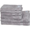 FROTTIERSET SW-Cuddly Grau 6-teilig  - Grau, Basics, Textil - Schöner Wohnen