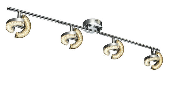 LED-STRAHLER - Weiß, Design, Kunststoff/Metall (11/78cm) - Novel