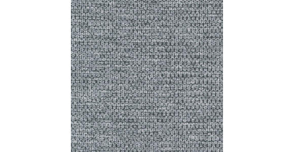 ECKSOFA Ottomane links, Eckteil  More_LZ Graublau Webstoff  - Graublau/Schwarz, Design, Textil/Metall (188/296cm) - Xora