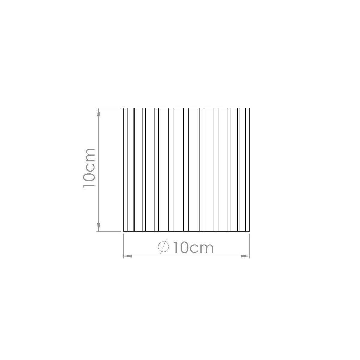 DECKENLEUCHTE 10/10/10 cm   - Schwarz, Design, Metall (10/10/10cm)