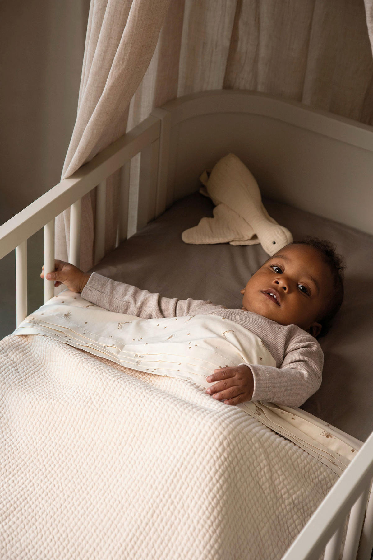 KINDERSPANNBETTTUCH 70/145 cm   - Dunkelgrau, Basics, Textil (70/145cm) - Witlof for Kids