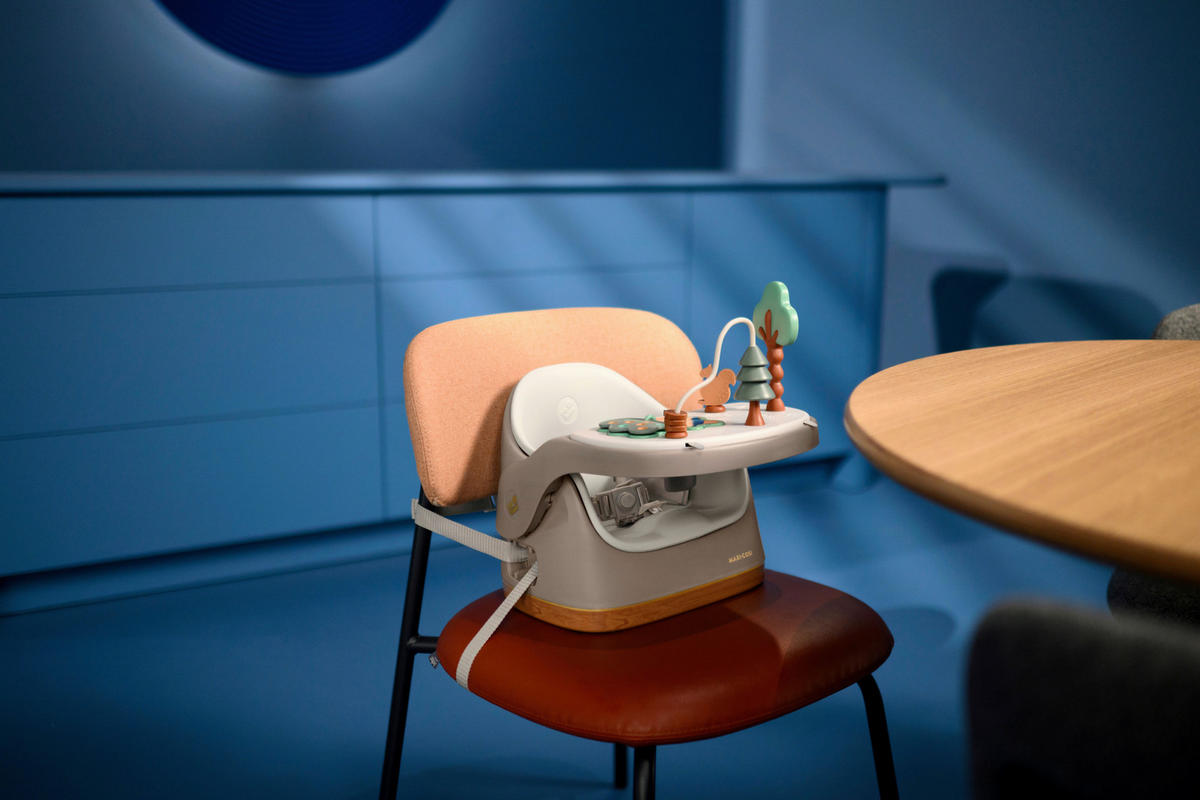 HOCHSTUHLSITZ Jay Plus  - Beige/Hellgrau, Basics, Kunststoff/Metall (31/27,3/21,9cm) - Maxi-Cosi