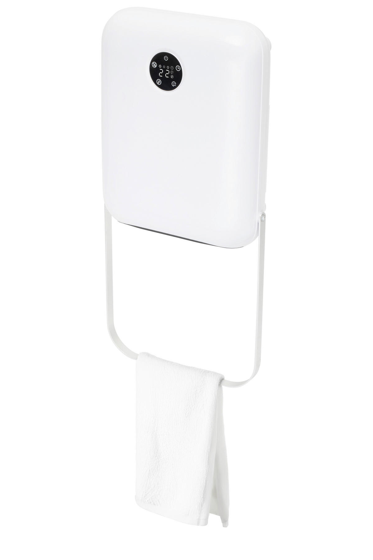 FŰTŐTEST - fehér, Basics, fém (27/33/12cm)