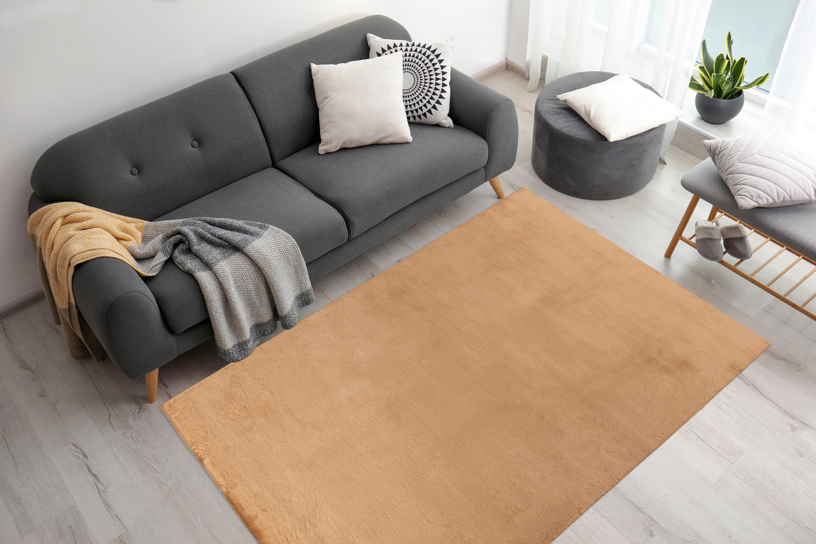 TEPPICH 160/230 cm Rabbit Prime 125 Beige Beige  - Beige, KONVENTIONELL, Textil (160/230cm)