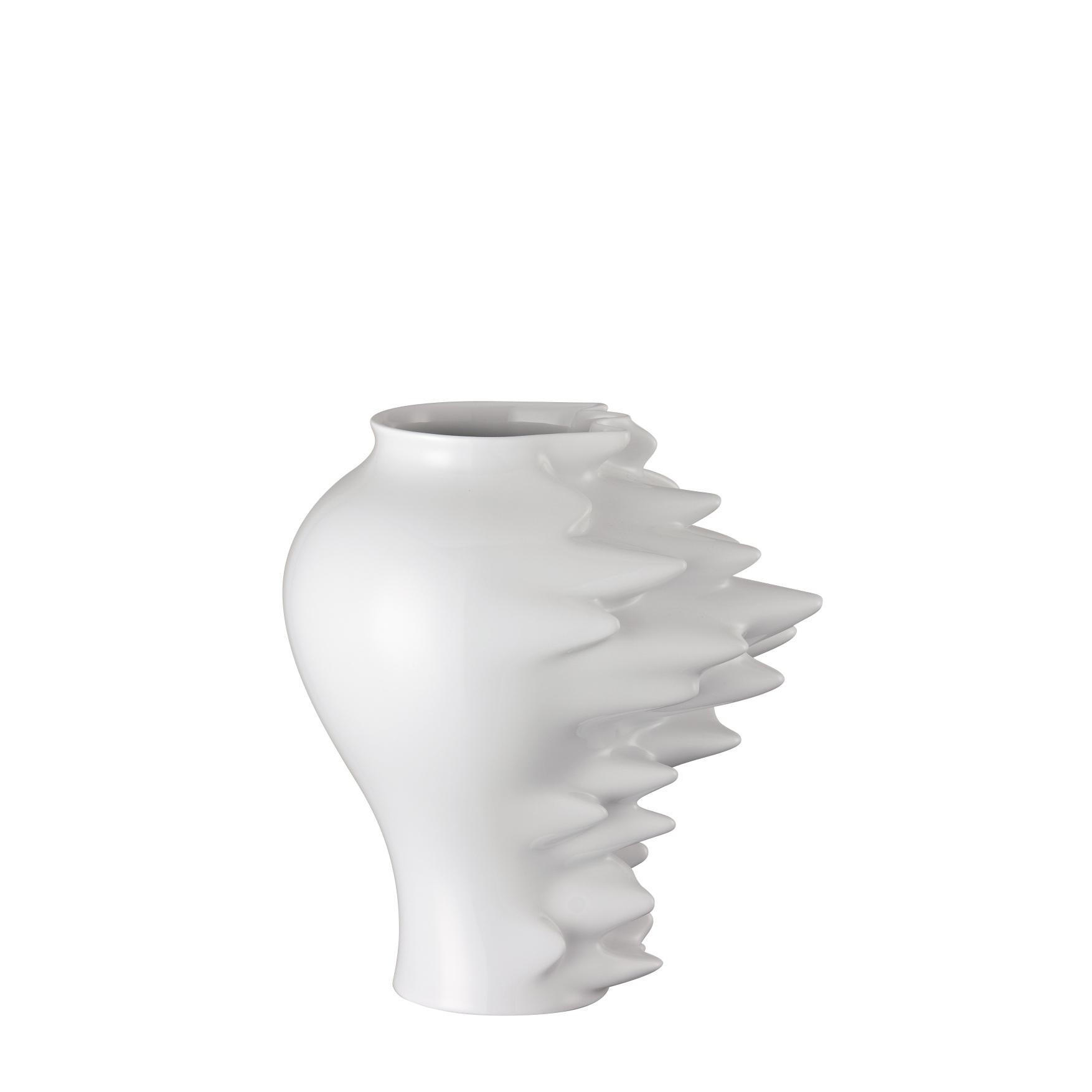 VAZA    27 cm  keramika  - bijela, Konvencionalno, keramika (27cm) - Rosenthal