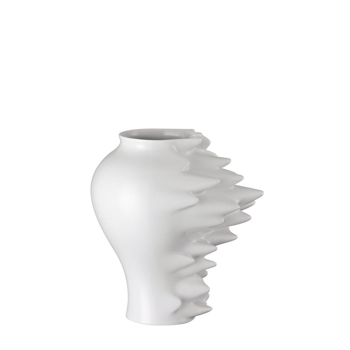 VAZA    27 cm  keramika  - bela, Konvencionalno, keramika (27cm) - Rosenthal