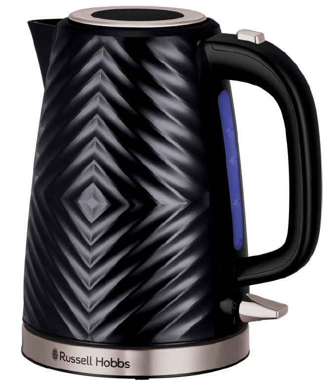 WASSERKOCHER 1,7 L  - Schwarz, Basics, Kunststoff (16,5/24,5/21,5cm) - Russel Hobbs