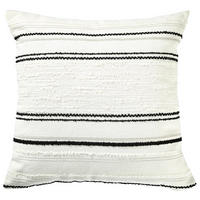 PREVLEKA BLAZINE  RAVELLO  45/45 cm       črna  - črna, Basics, tekstil (45/45cm) - Esposa