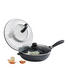SCHMORPFANNE 28 cm Keramikbeschichtung - Klar/Edelstahlfarben, Basics, Glas/Kunststoff (28cm) - HOMEWARE