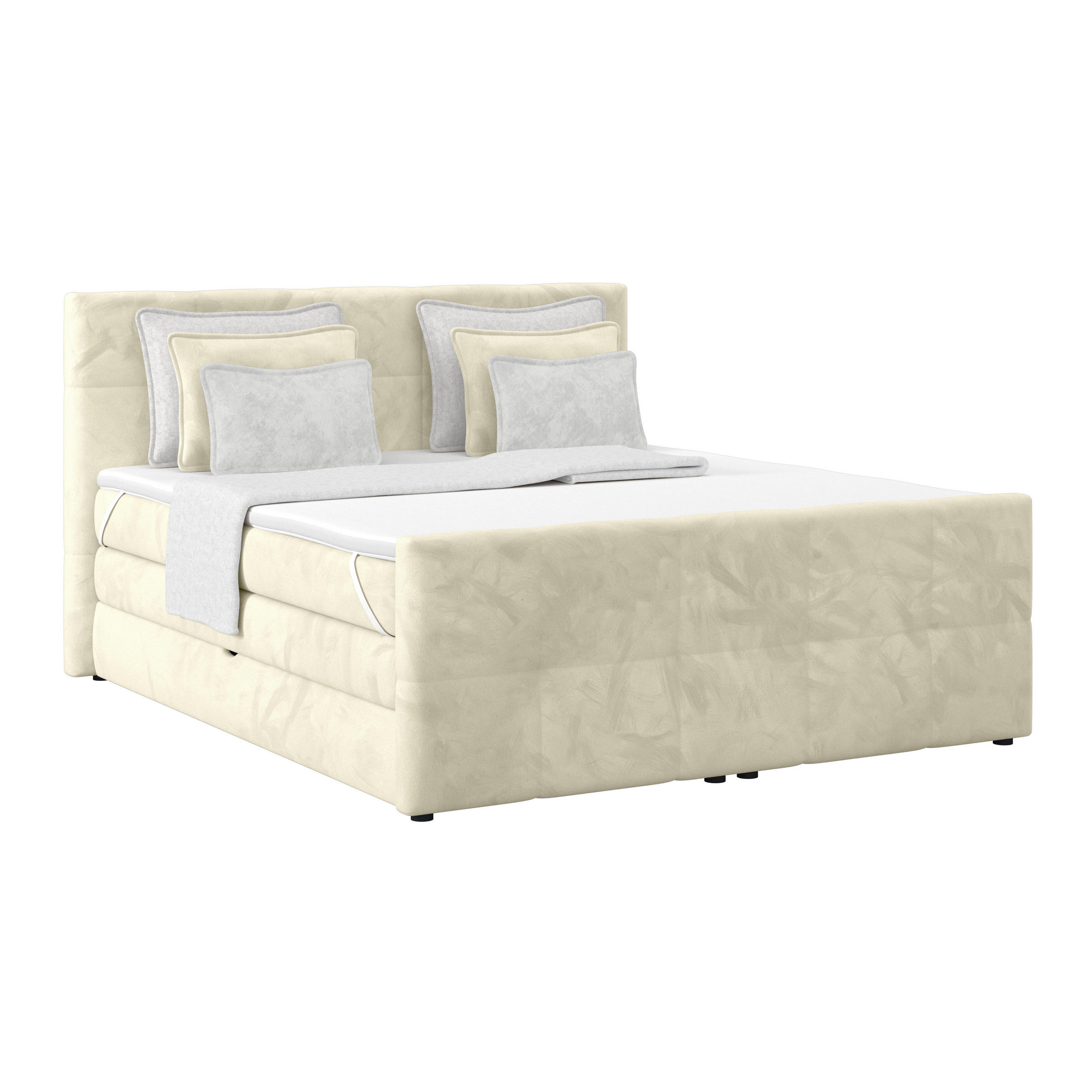 XXXLutz Boxspringbett Champagner 180x200 cm