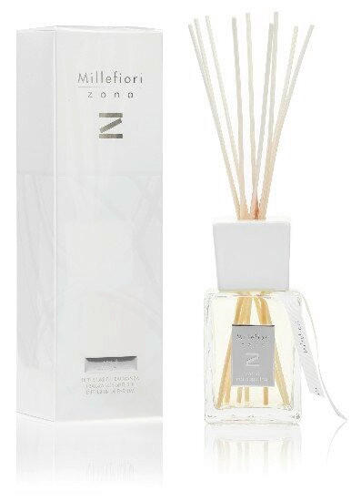 DIFFÚZOR  virágos  - átlátszó, Basics, műanyag/Üveg (11/35.5/9cm)