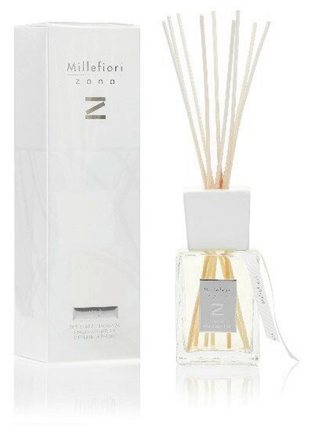 DIFFÚZOR  virágos  - átlátszó, Basics, műanyag/Üveg (11/35.5/9cm)