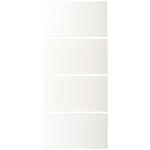 FRONTPANEELSET   - Weiß, KONVENTIONELL, Holzwerkstoff (92/202cm) - Hom`in
