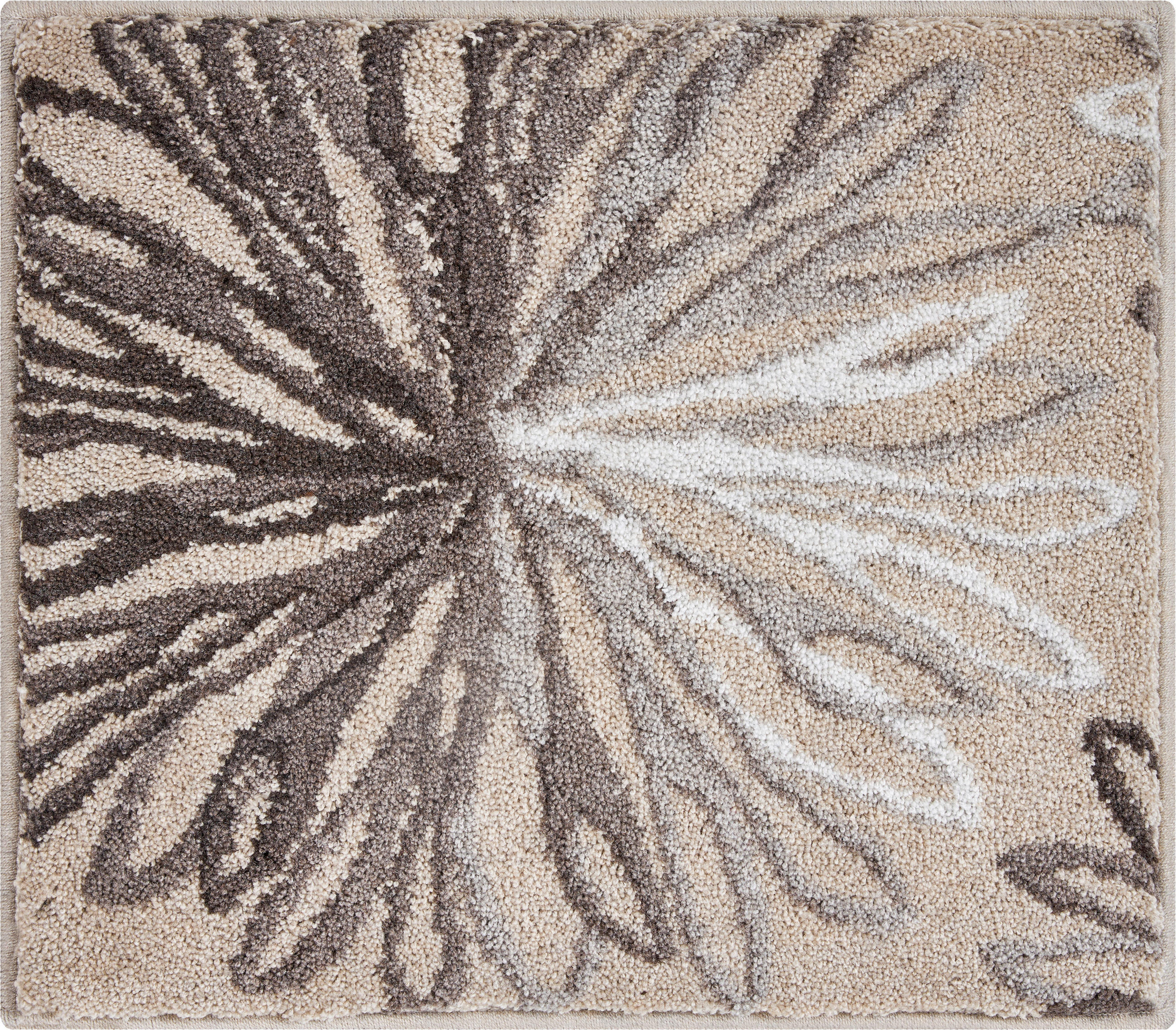 BIDET-VORLEGER Taupe, Beige 50/60 cm  - Taupe/Beige, Basics, Kunststoff/Textil (50/60cm) - Grund