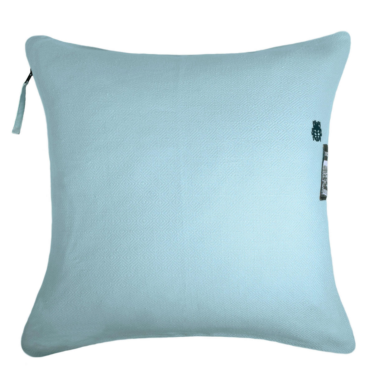 KISSENHÜLLE 50/50 cm  - Hellblau, Basics, Textil (50/50cm) - Zoeppritz