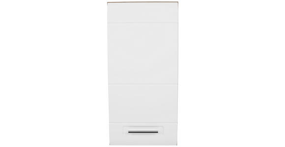 Hängeschrank mit Soft-Close Avensis B: 35cm, Weiß + Eiche - Eichefarben/Weiß, MODERN, Holzwerkstoff (35/72/20,5cm) - Luca Bessoni