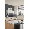 SIDEBOARD  in 120,2/80,1/42,6 cm  - Anthrazit/Schwarz, Design, Holzwerkstoff/Kunststoff (120,2/80,1/42,6cm) - Voleo