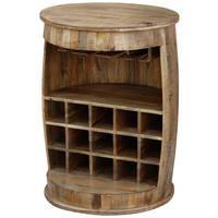 BAR naravne barve  - naravne barve, Design, les (65/88/65cm) - Ambia Home