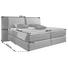 BOXSPRINGBETT in Beige, Grau - Beige/Alufarben, KONVENTIONELL, Kunststoff/Textil (180/200/cm) - Bentley BOXSPRINGBETT in Beige, Grau - Beige/Alufarben, KONVENTIONELL, Kunststoff/Textil (180/200/cm) - Bentley