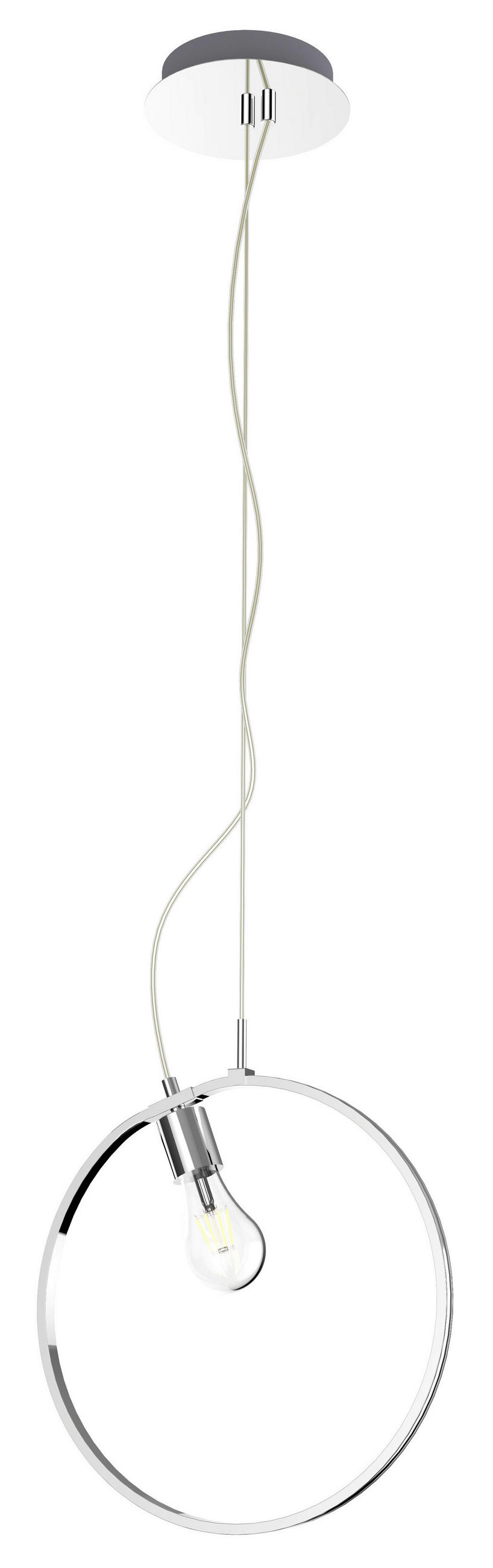 PENDELLAMPA Skiros 15/36/120 cm  - svart/guldfärgad, Design, metall (15/36/120cm)