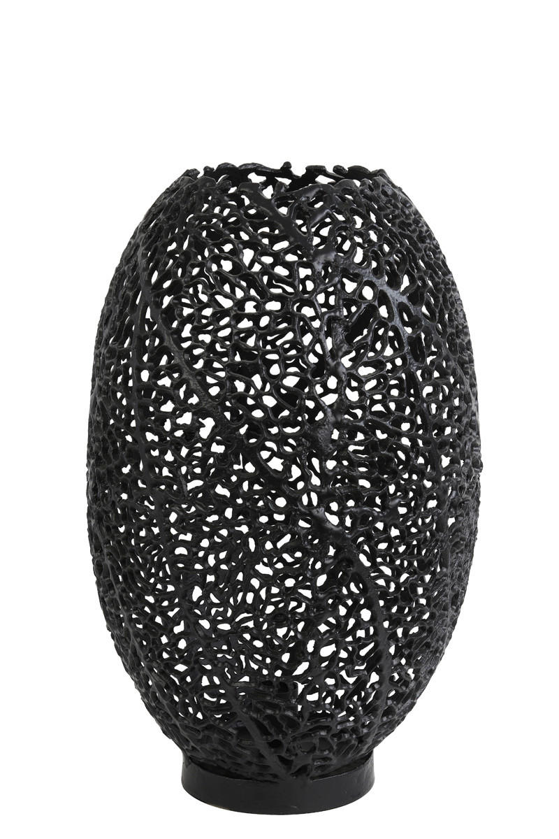 TISCHLEUCHTE 33/52 cm  - Schwarz, Basics, Metall (33/52cm) - Light & Living