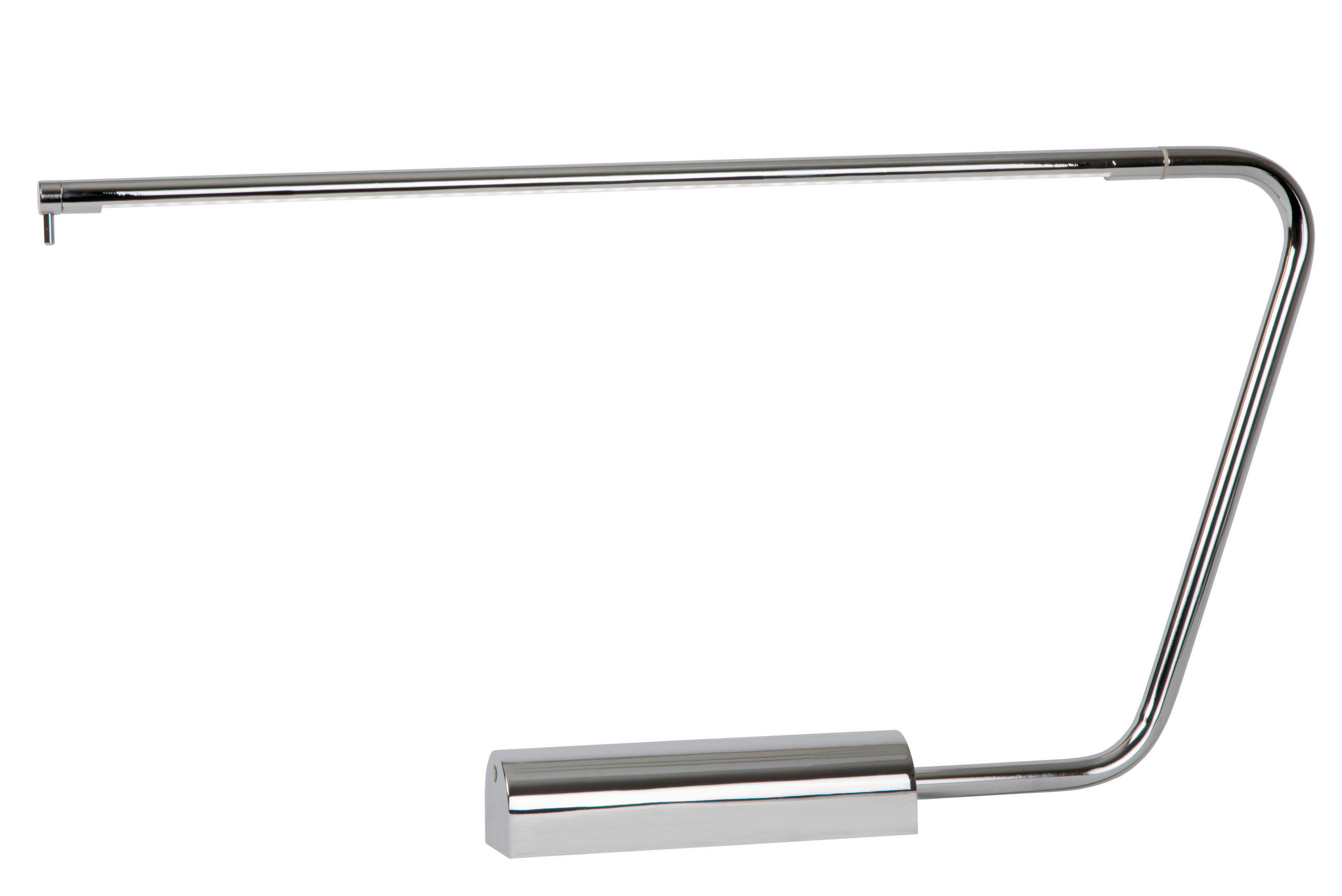 SCHREIBTISCHLEUCHTE MADISON 62.5/5.5/33 cm   - Schwarz/Grau, Design, Metall (62.5/5.5/33cm) - Lucide