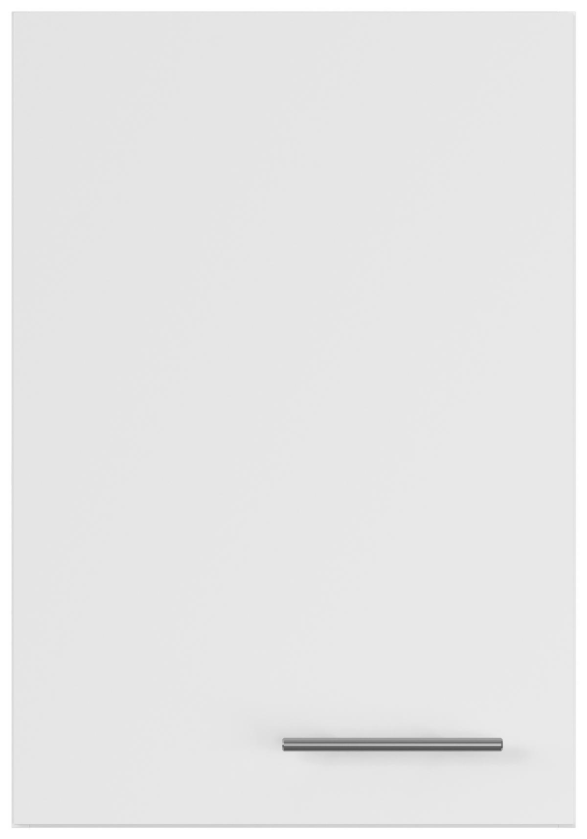 KÜCHENOBERSCHRANK 50/72,3/34,2 cm  in Weiß  - Edelstahlfarben/Weiß, Basics, Holzwerkstoff/Metall (50/72,3/34,2cm) - Impuls