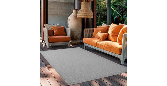 OUTDOORTEPPICH 140/200 cm GIZA  - Grau, Basics, Textil (140/200cm) - Novel