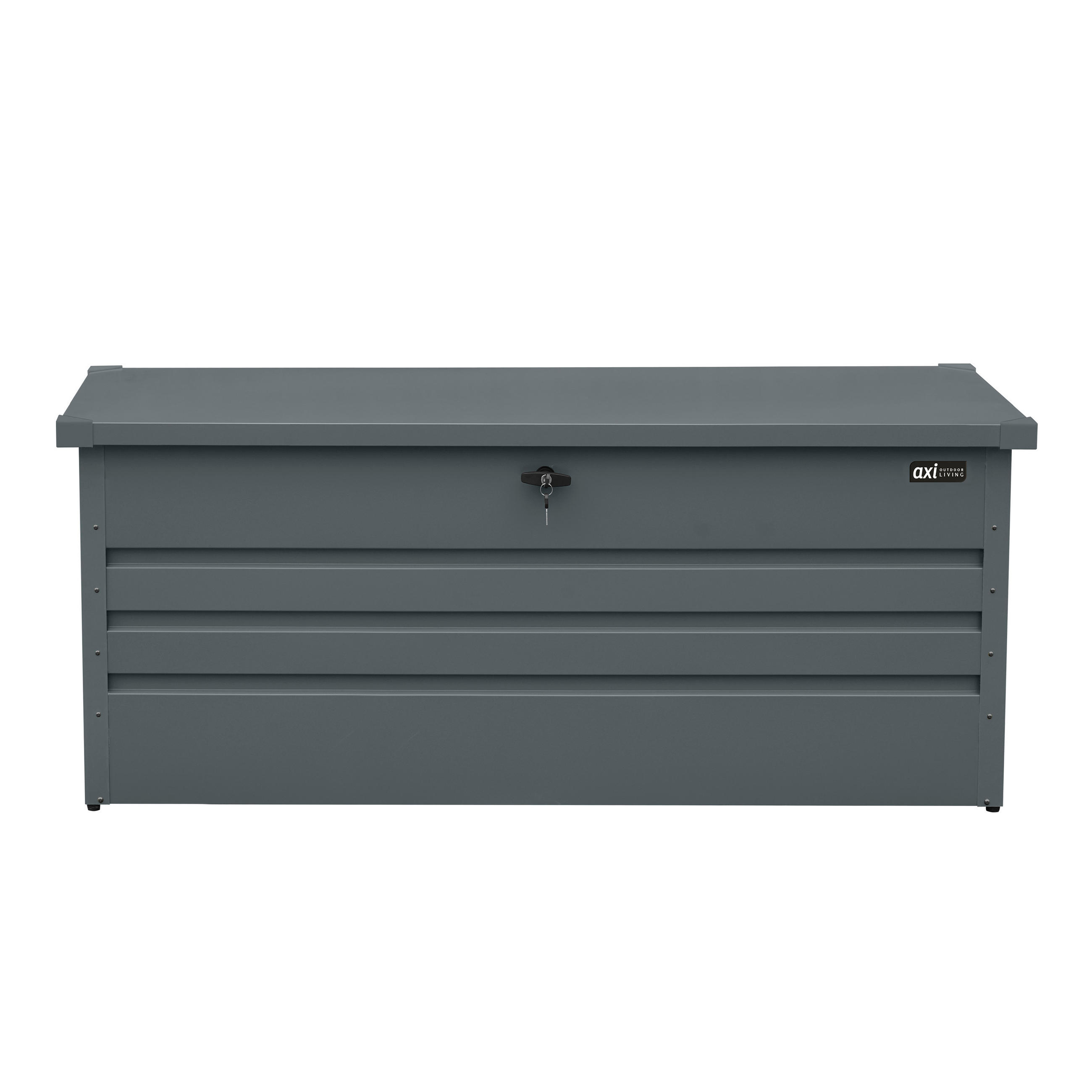 Kissenbox Metall Grau