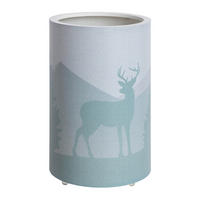 KINDERTISCHLEUCHTE 20/25 cm   - Grün, Basics, Kunststoff (20/25cm)