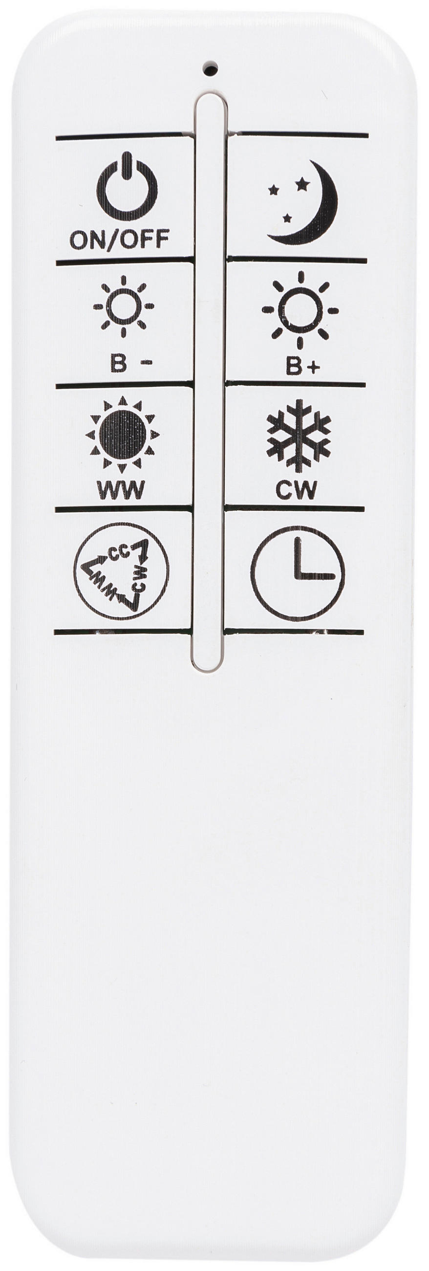 LED-DECKENLEUCHTE 17 W    110/25/8 cm  - Weiss, Trend, Kunststoff/Metall (110/25/8cm) - Novel