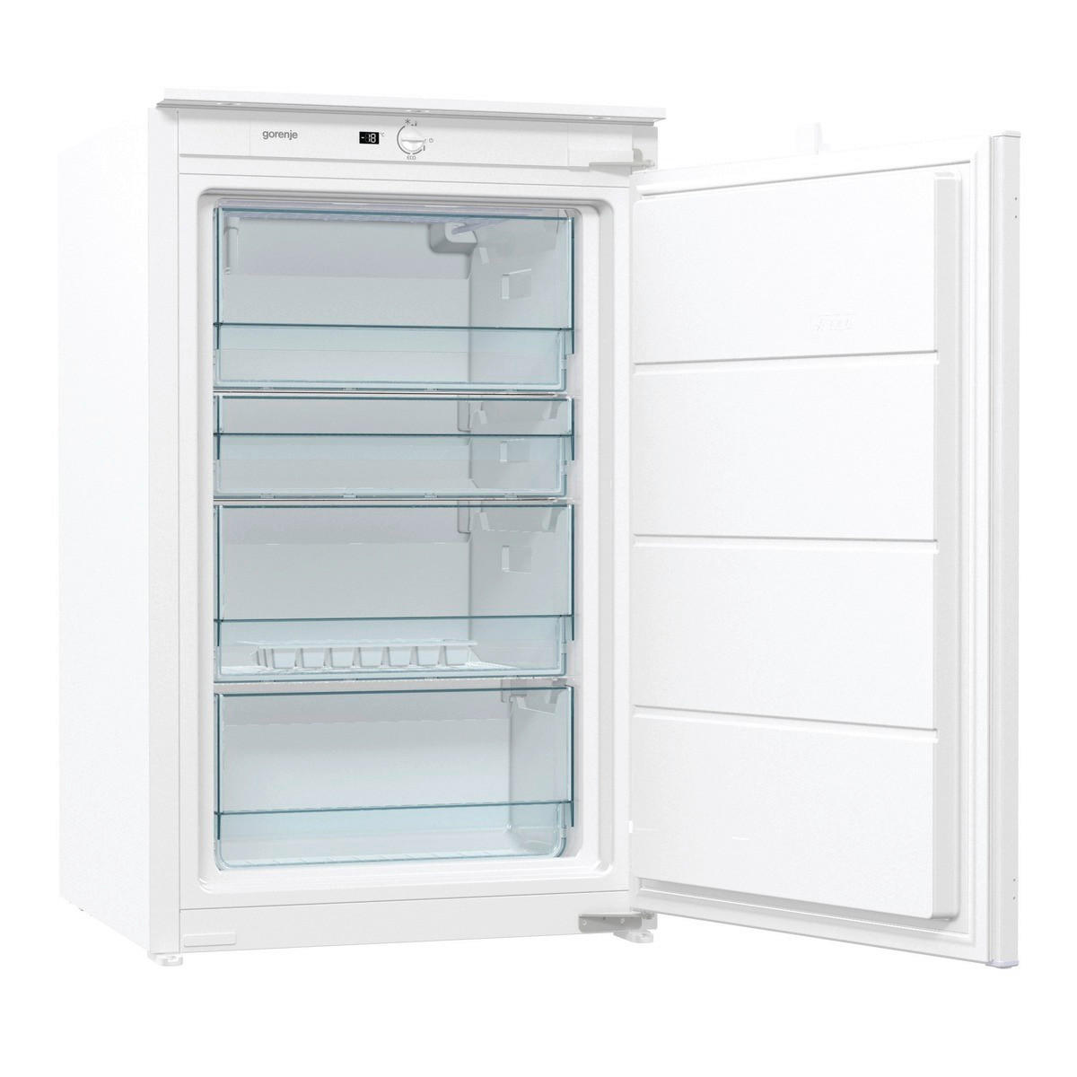 GEFRIERSCHRANK FI409EE1  - Weiß, Basics, Metall (177,2/54/54,5cm) - Gorenje