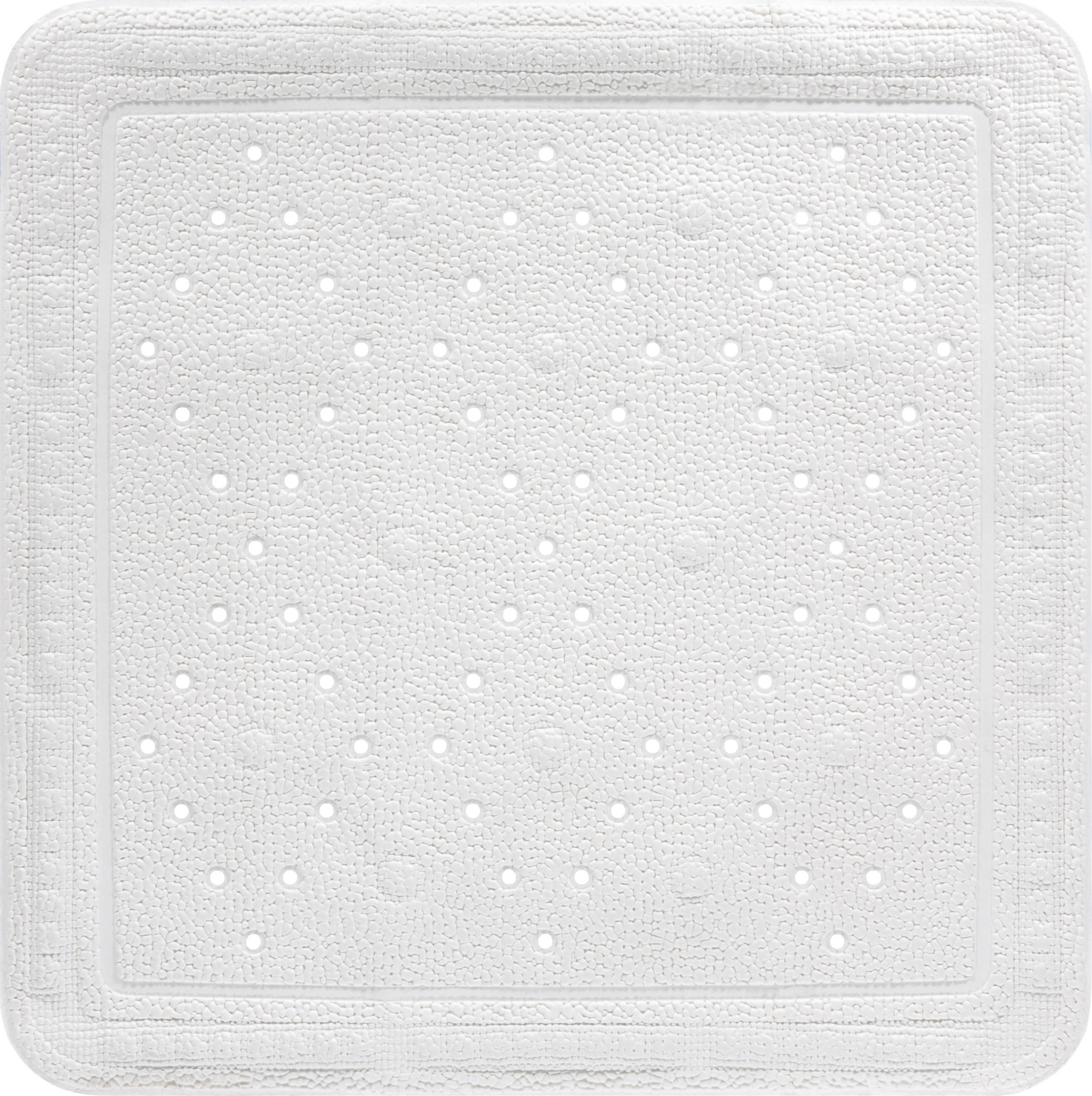 DUSCHEINLAGE - Weiß, Basics, Kunststoff (55/55cm) - Grund