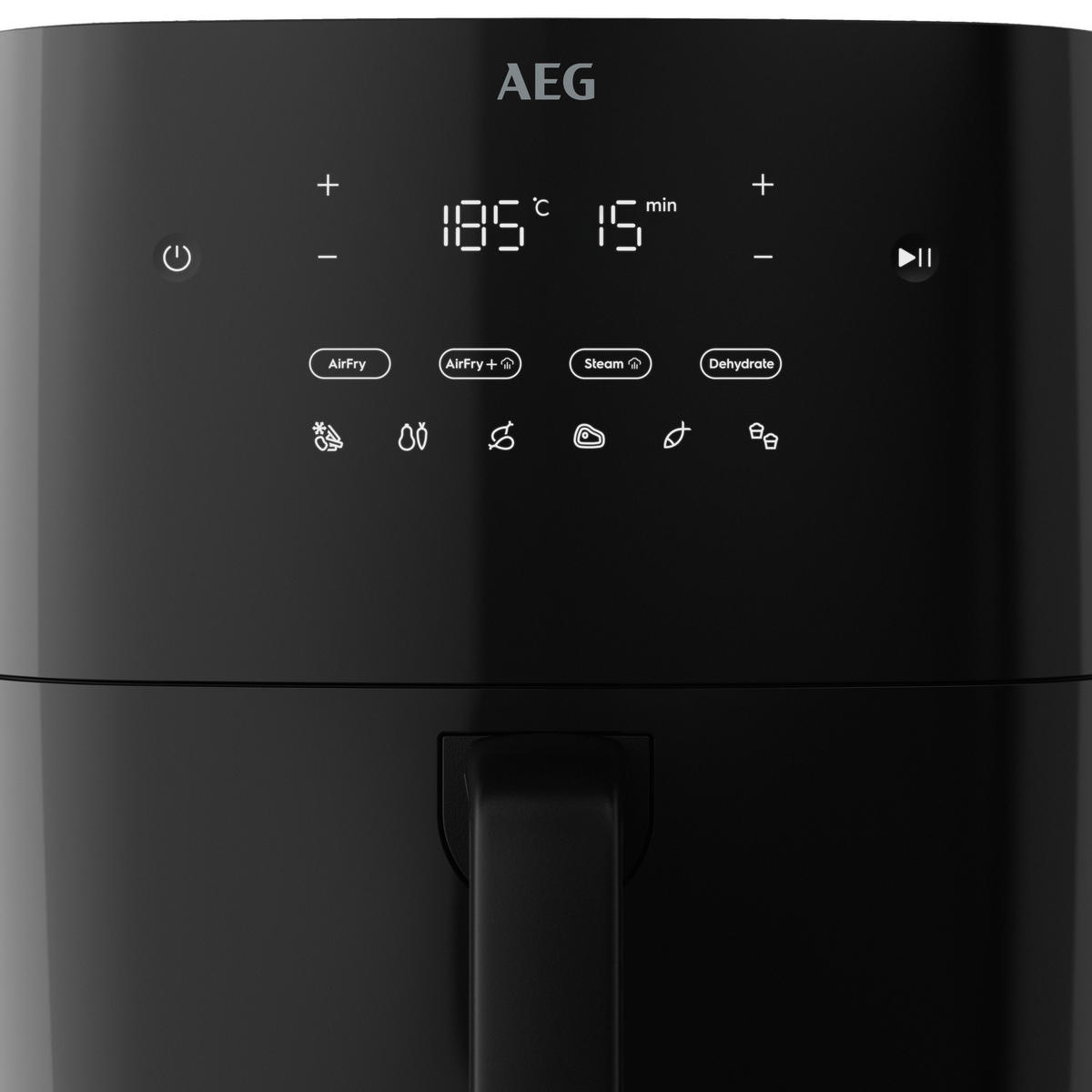 HEIßLUFTFRITTEUSE AAF7SB 6,9 L  - Schwarz, Basics, Kunststoff (32,5/39,7/44,4cm) - AEG