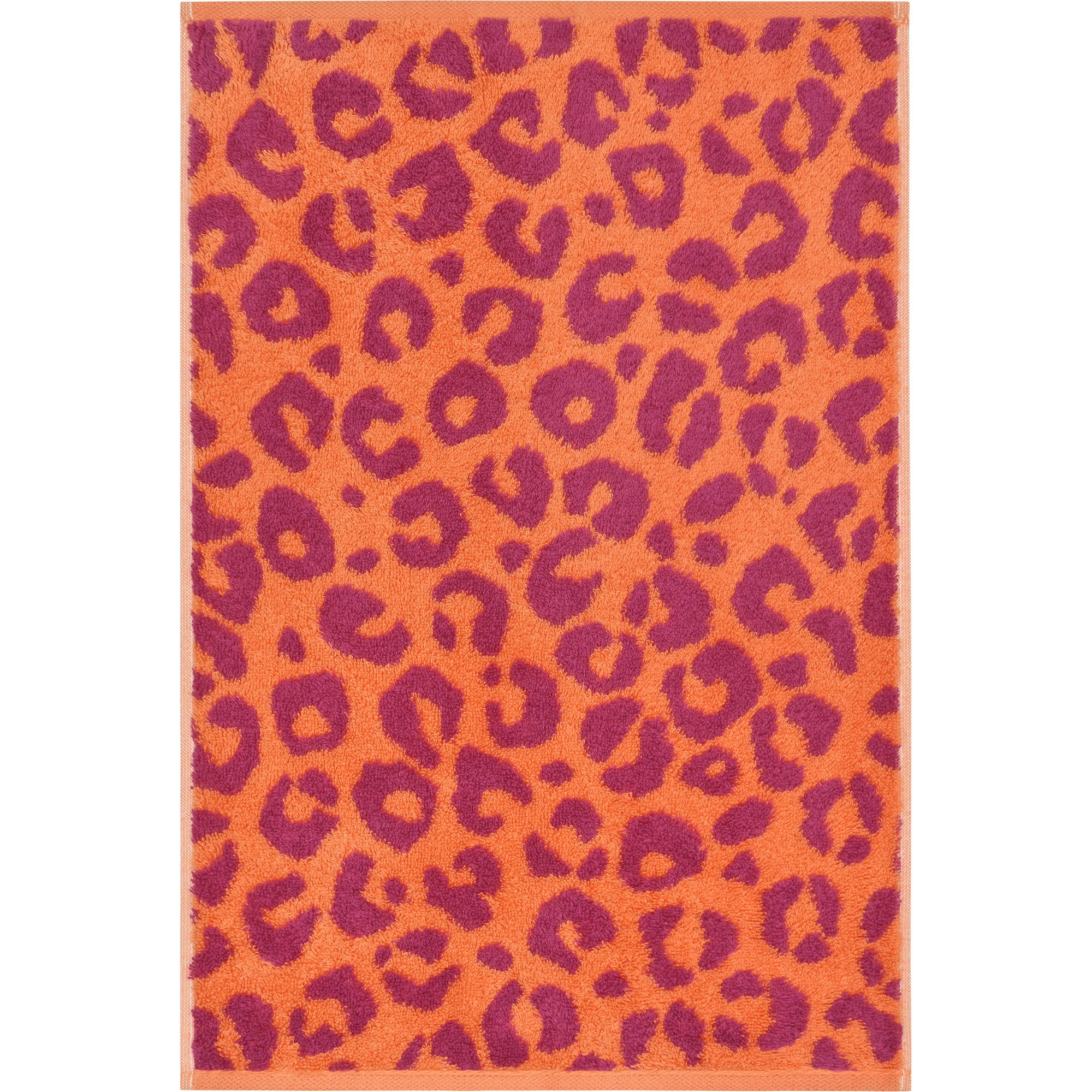 GÄSTETUCHSET Leo Orange, Pink 2-teilig 30/50 cm  - Pink/Orange, Design, Textil (30/50cm) - Cawoe