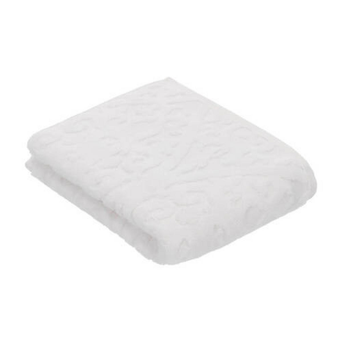 DUSCHTUCH 67/140 cm Fidelio  - Weiß, Basics, Textil (67/140cm) - Vossen
