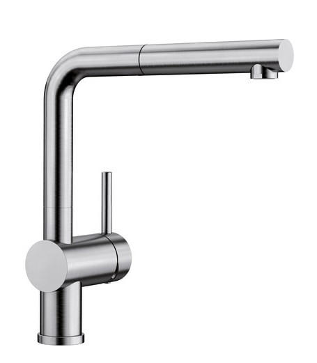 KÜCHENARMATUR 517184  - Edelstahlfarben, Basics, Metall (10,9/28,4/26,3cm) - Blanco