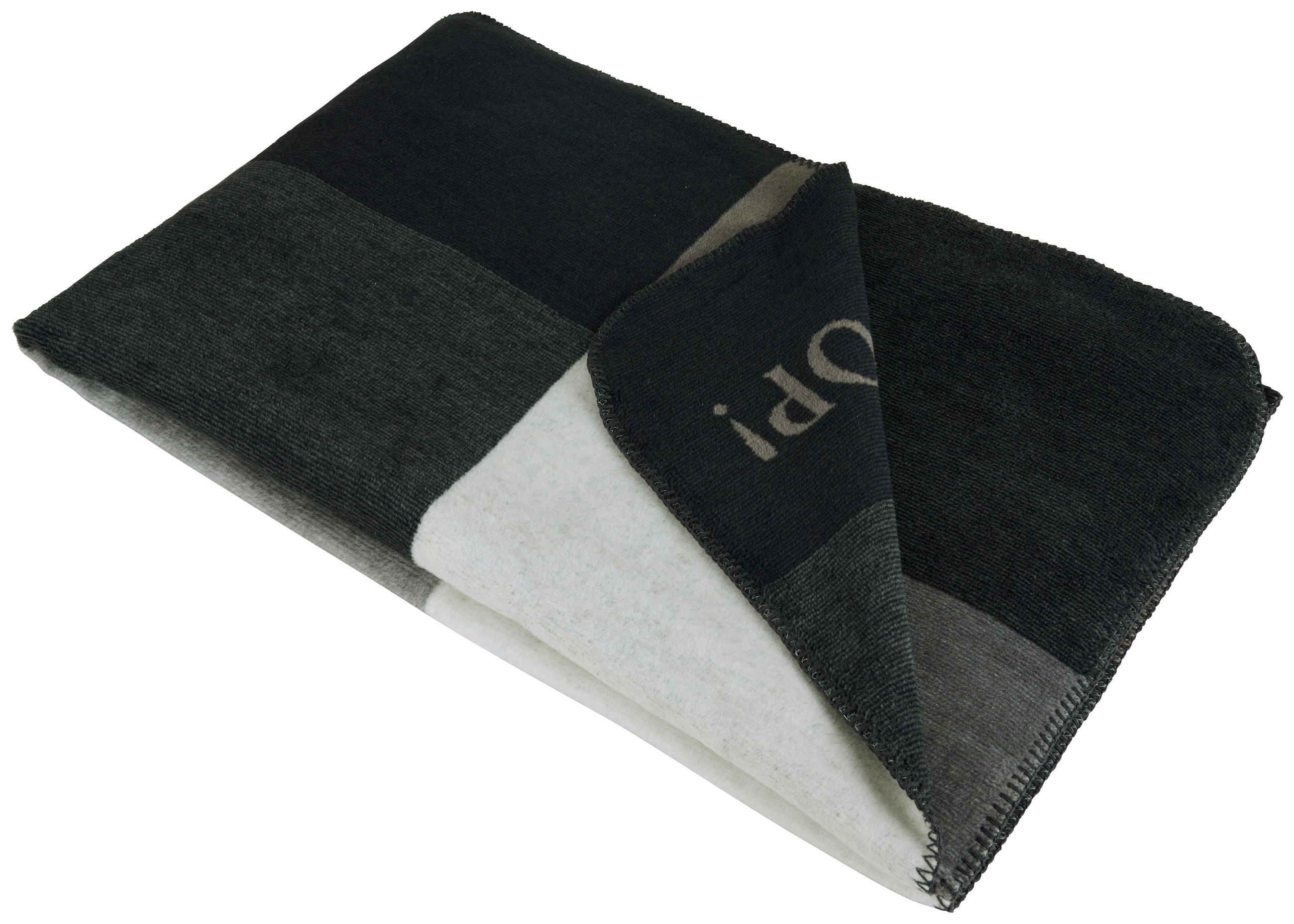 PLÉD 150/200 cm  - natúr színű/fekete, Design, textil (150/200cm) - Joop!