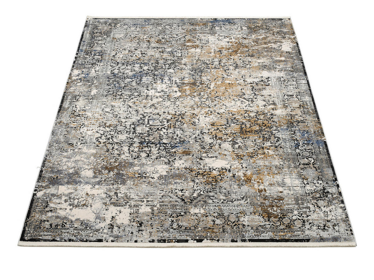WEBTEPPICH 160/230 cm Le Mans Grau, Multicolor  - Multicolor/Grau, Design, Textil (160/230cm) - Dieter Knoll