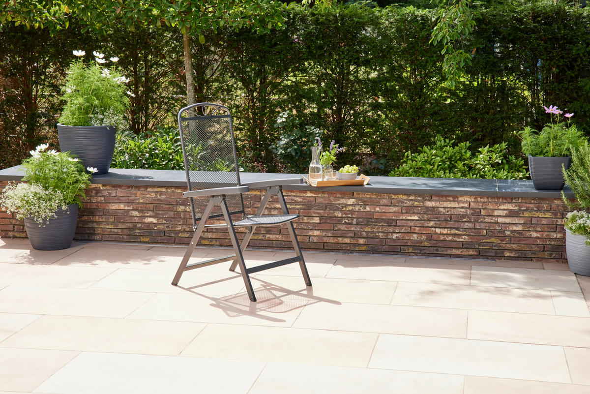 GARTENGARNITUR 4-teilig  - Anthrazit, Basics, Metall (65/103/60cm) - Siena Garden