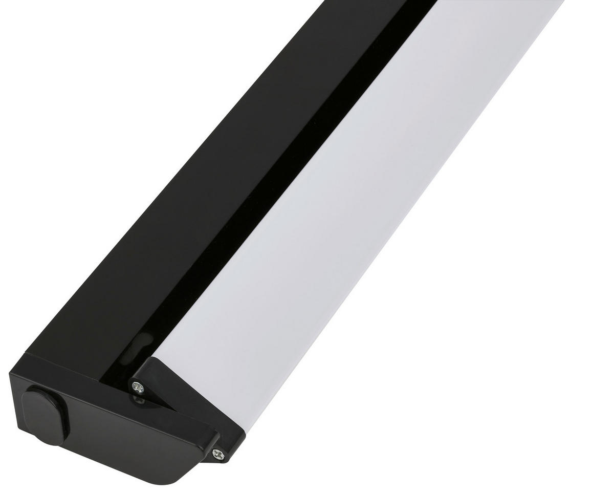 PULTMEGVILÁGÍTÓ LÁMPA LED izzó  - fekete, Basics, műanyag (54,5/6/2,5cm)